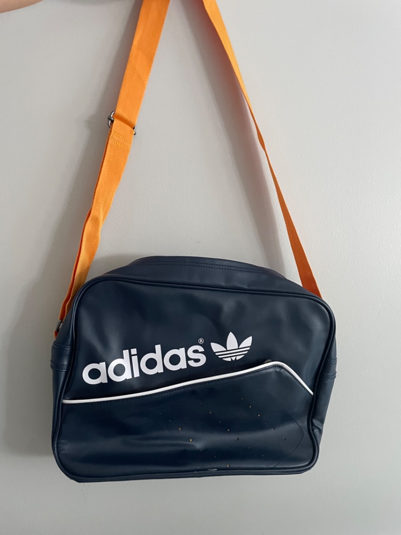 vintage adidas messenger bag