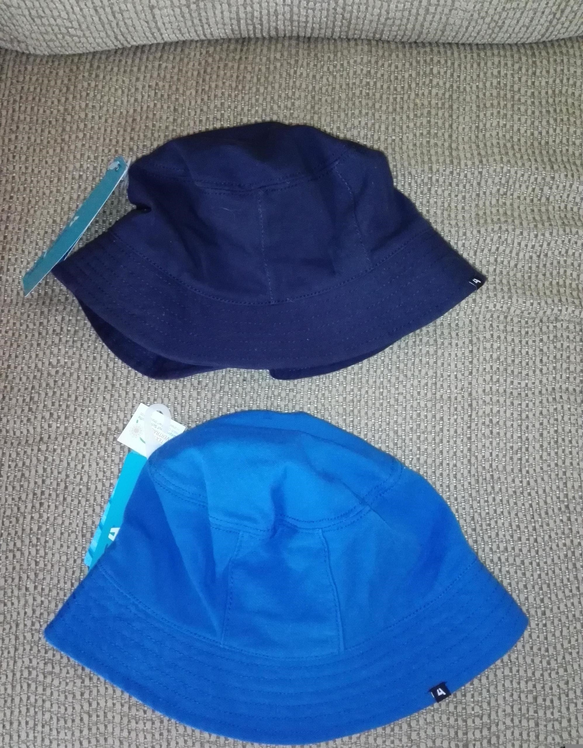 blue fisherman hat